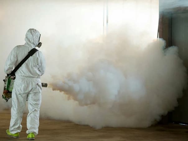 Профессиональная обработка помещения холодным туманом от СЭС